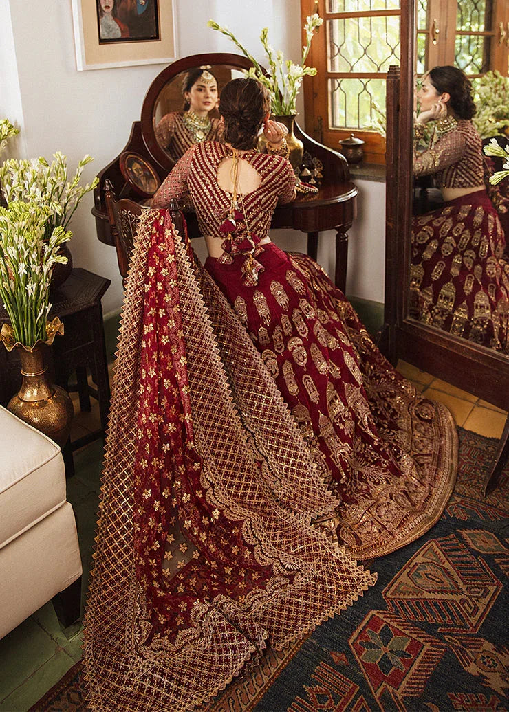 Afrozeh - KHASTEHGARI - Aqsa Fabrics