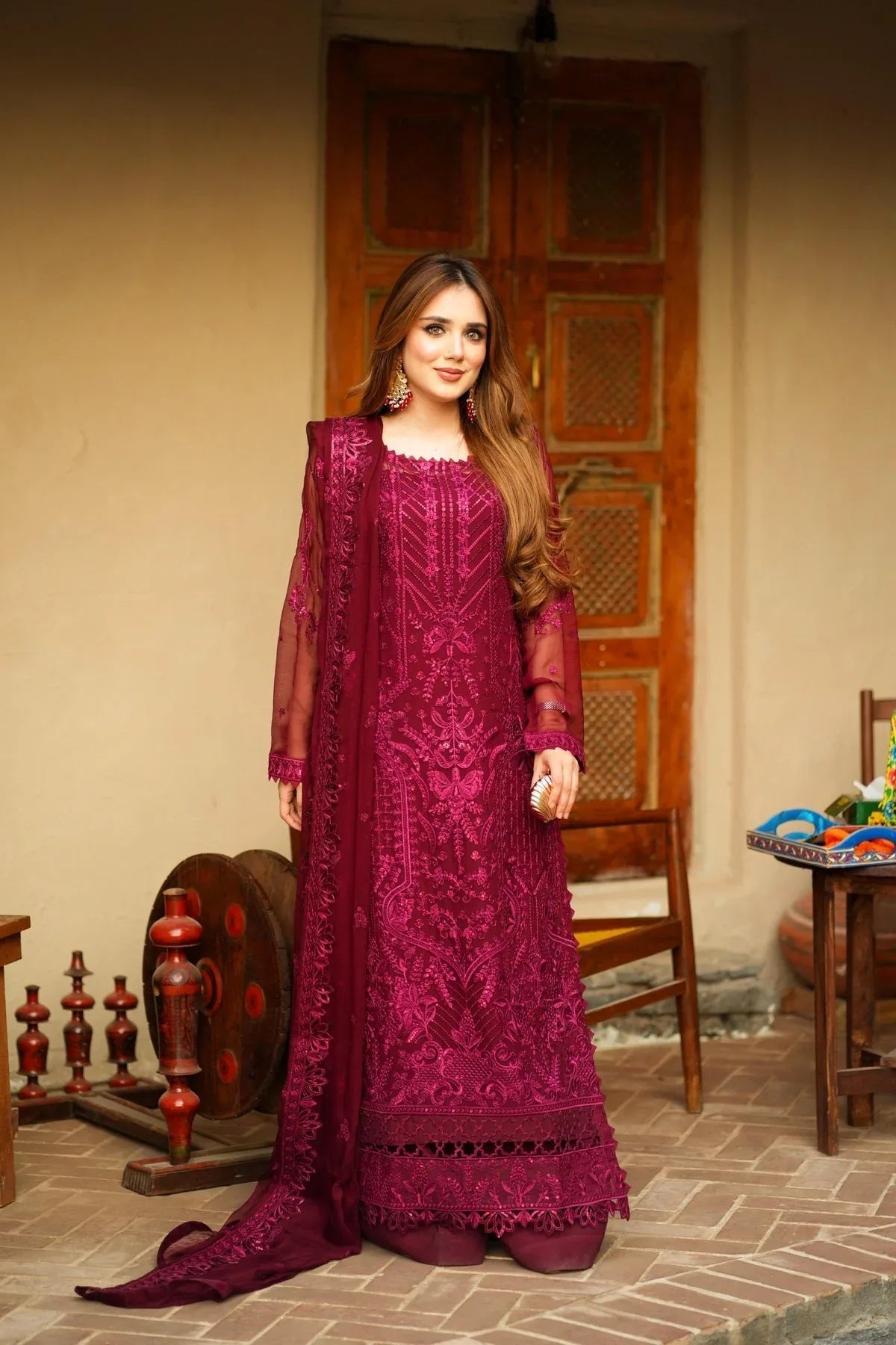 Maryams | Afsanah Luxury Chiffon | Gulbahar - Aqsa Fabrics