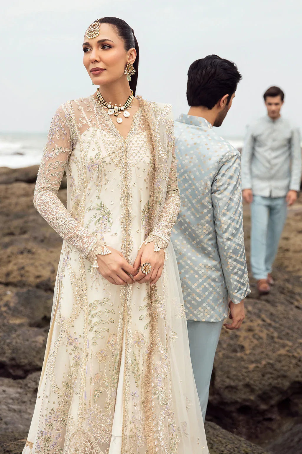 Afrozeh | Dastangoi Wedding Formal'24 | AWE-10 SHUGUFTA - Aqsa Fabrics