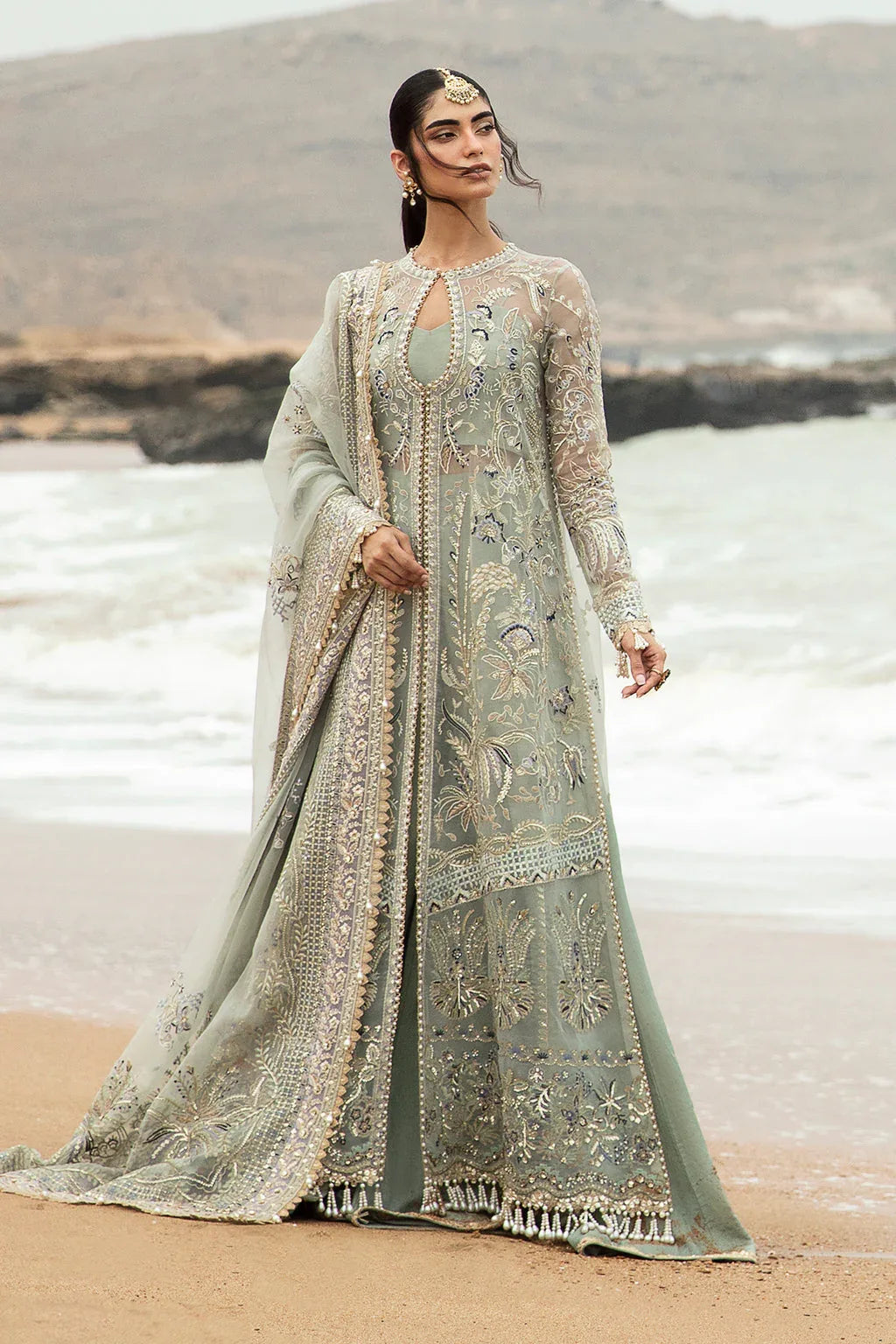 Afrozeh | Dastangoi Wedding Formal'24 | AWE-08 SHANZAY - Aqsa Fabrics
