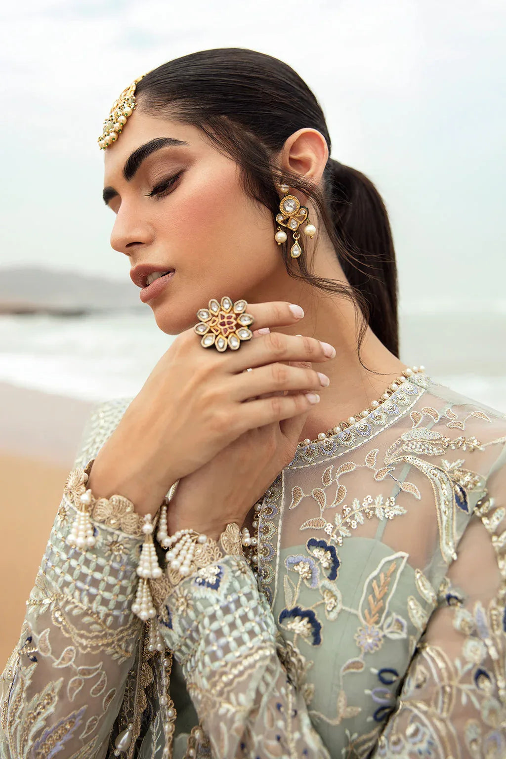Afrozeh | Dastangoi Wedding Formal'24 | AWE-08 SHANZAY - Aqsa Fabrics