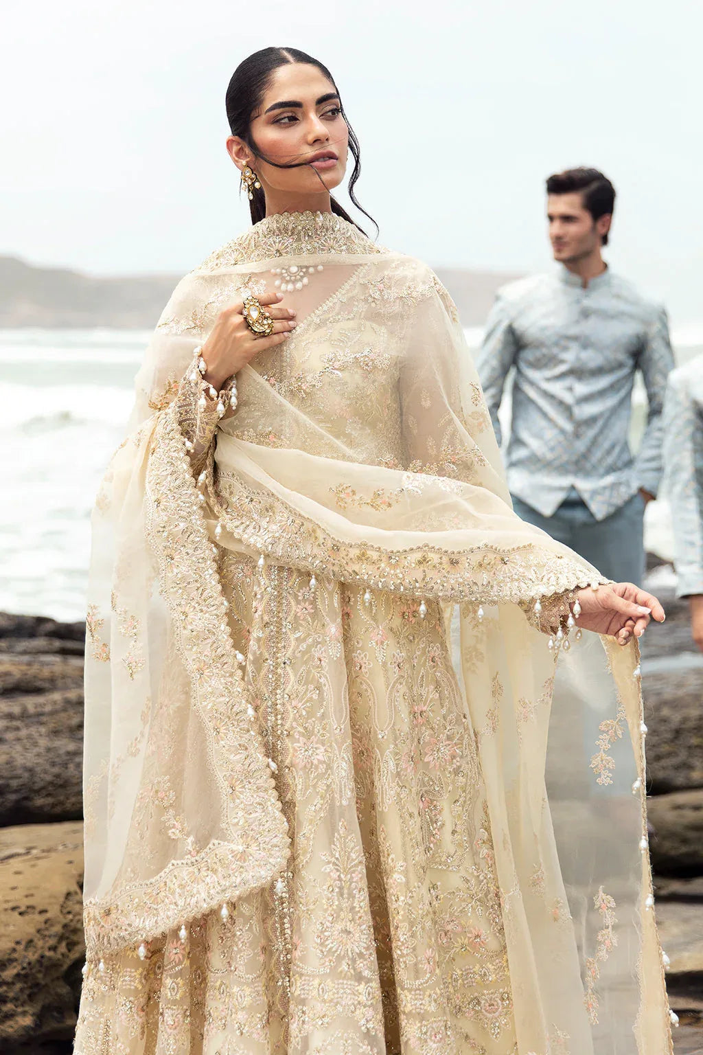 Afrozeh | Dastangoi Wedding Formal'24 | AWE-06 AROOHI - Aqsa Fabrics