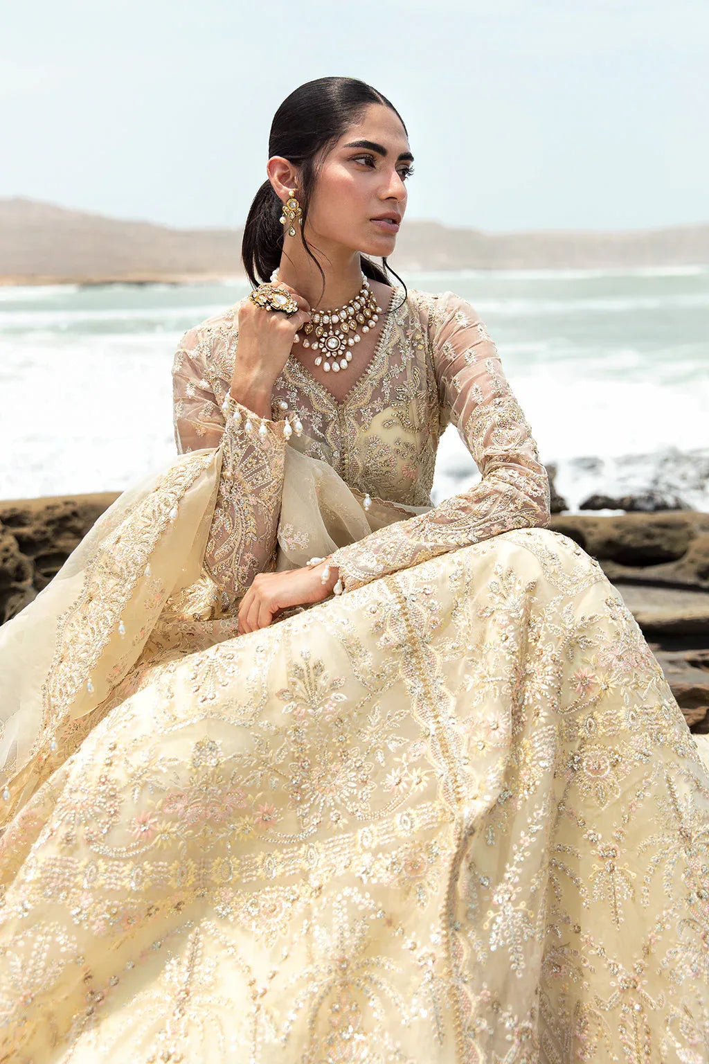Afrozeh | Dastangoi Wedding Formal'24 | AWE-06 AROOHI - Aqsa Fabrics