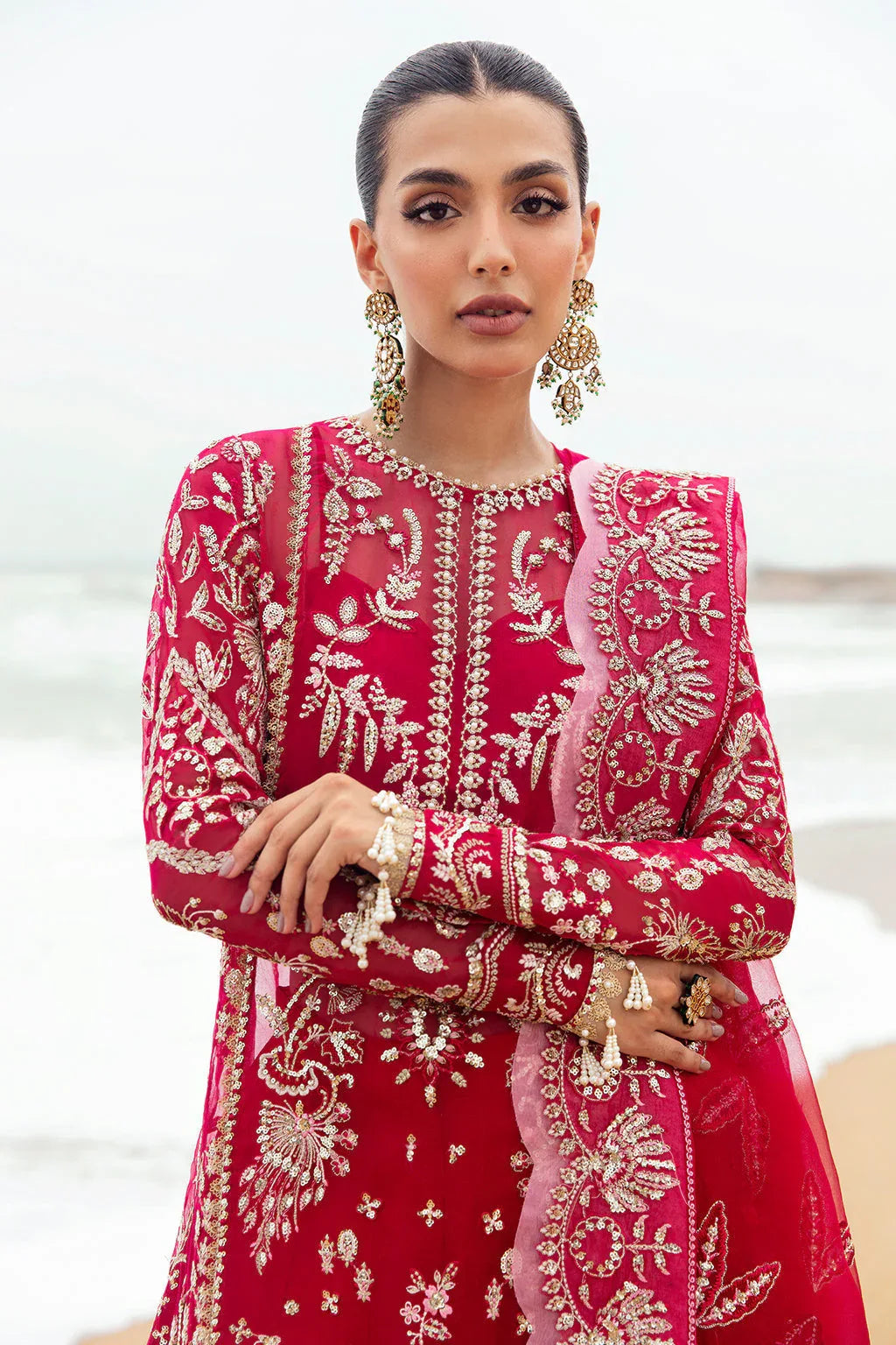 Afrozeh | Dastangoi Wedding Formal'24 | AWE-04 NAGEEN - Aqsa Fabrics