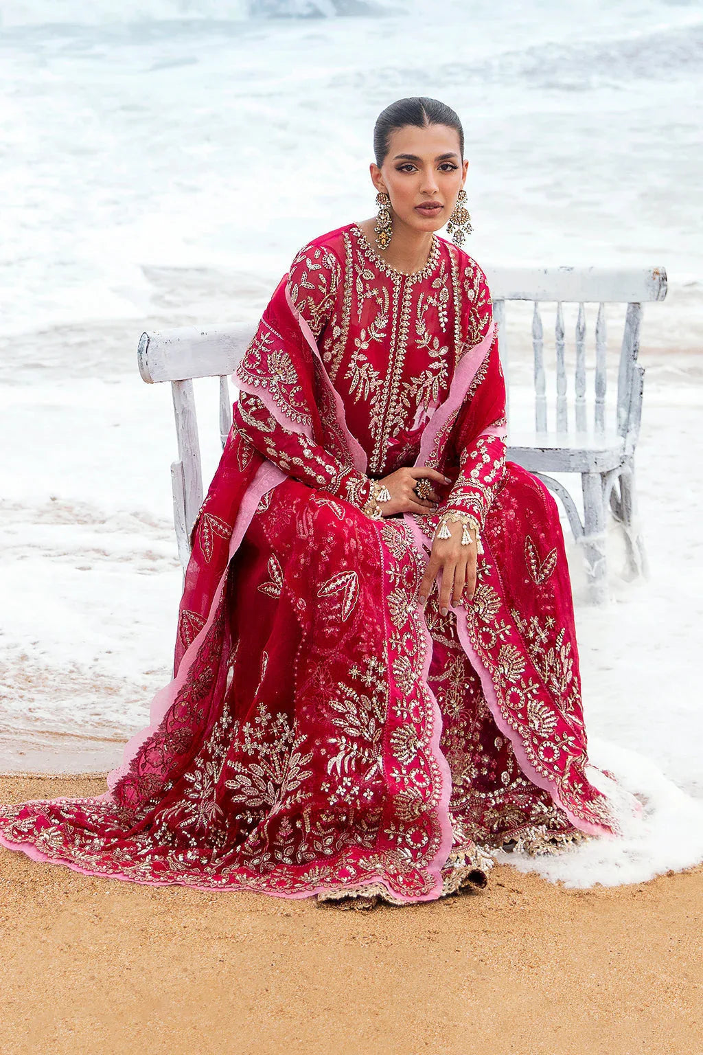 Afrozeh | Dastangoi Wedding Formal'24 | AWE-04 NAGEEN - Aqsa Fabrics