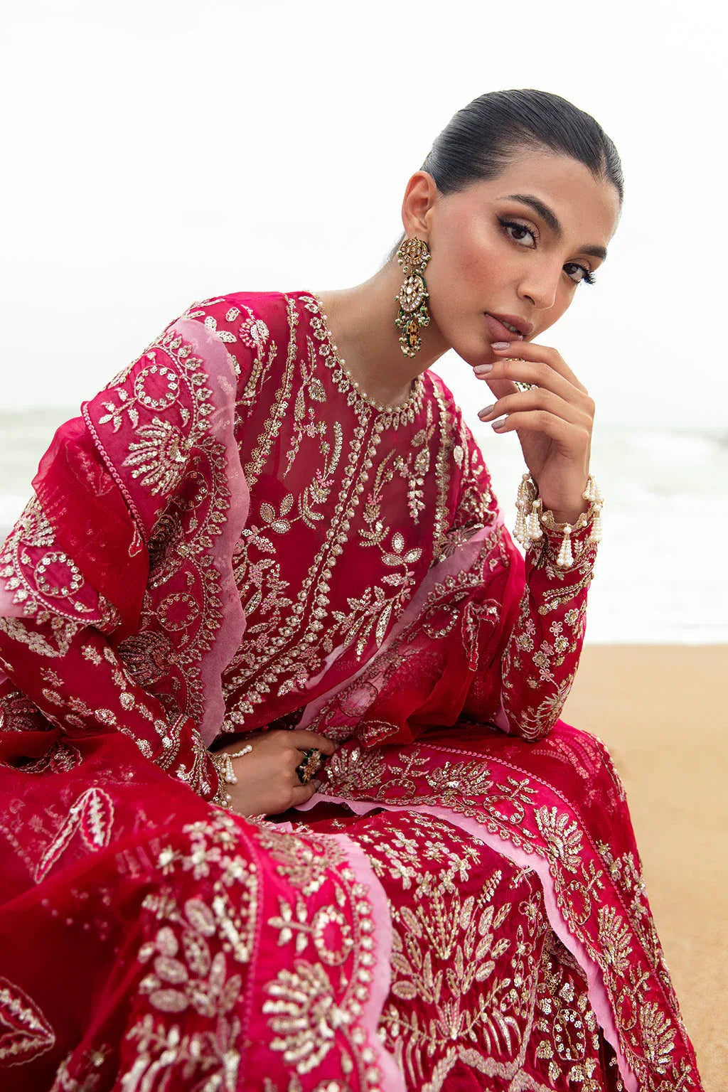 Afrozeh | Dastangoi Wedding Formal'24 | AWE-04 NAGEEN - Aqsa Fabrics