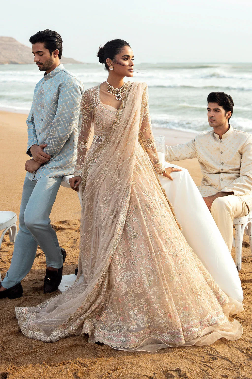 Afrozeh | Dastangoi Wedding Formal'24 | AWE-08 AFSHEEN - Aqsa Fabrics