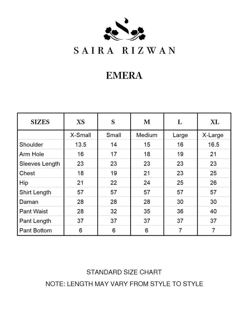 Saira Rizwan | Velvet Pret 25 | EMERA-SRVP25-10 - Aqsa Fabrics
