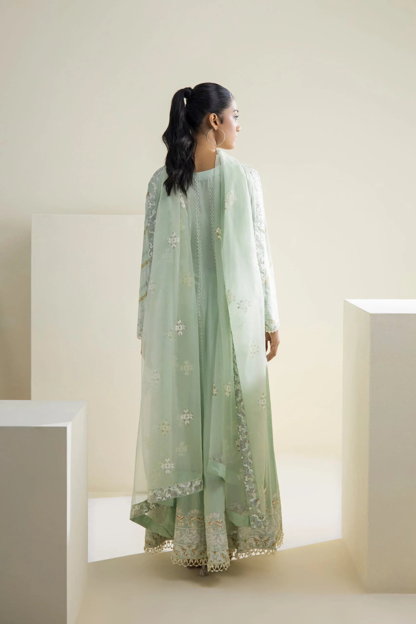 Farhat Jahan | Luxury Pret | Aabroo - Aqsa Fabrics