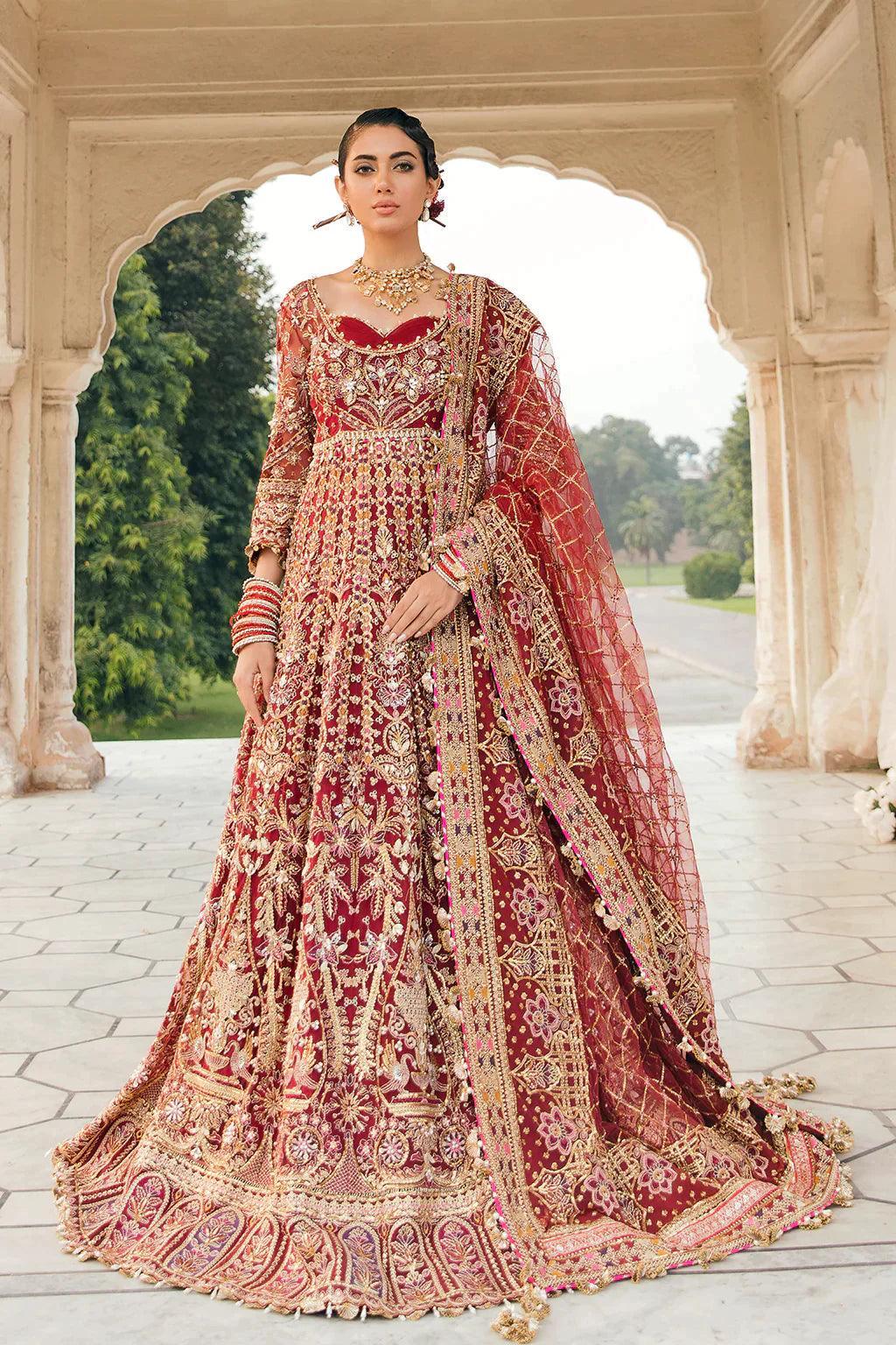 Afrozeh Brides – MAHJABEEN – D3 - Aqsa Fabrics