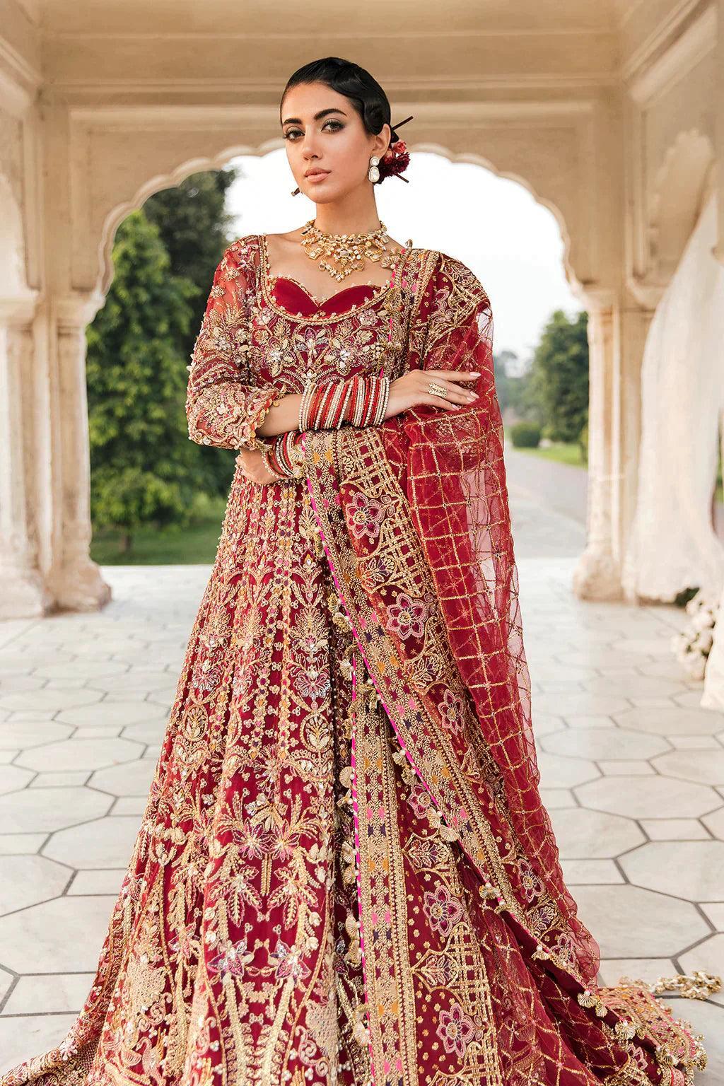 Afrozeh Brides – MAHJABEEN – D3 - Aqsa Fabrics