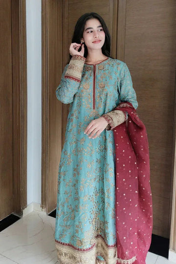 Maryum N Maria | Farisha Formals | SOPHIA - MW40088 - Aqsa Fabrics