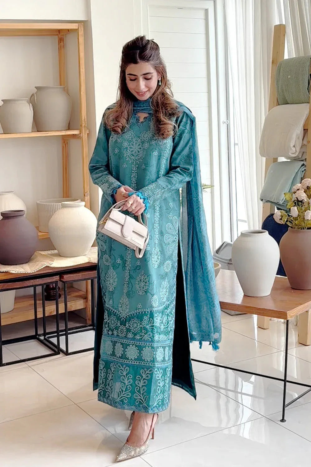 Maryum N Maria | Elara 25 |SPROUT - MS50357 - Aqsa Fabrics