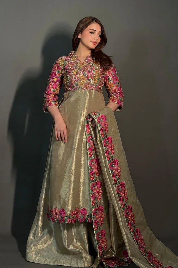 Maryum N Maria | Amani Formals | ZAIRAH - MW40113 - Aqsa Fabrics