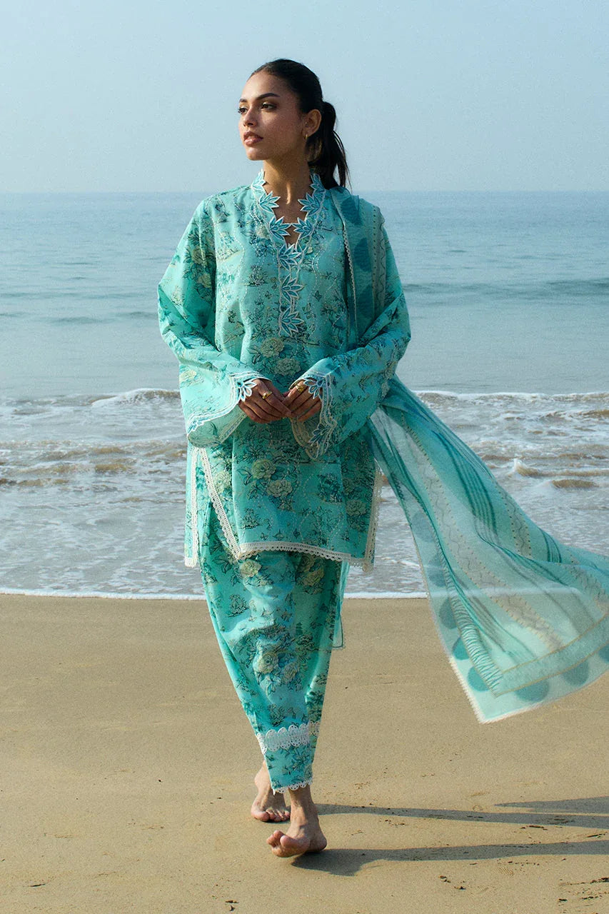 Sania Maskatiya | Luxury Lawn 25 | Myra (B) - Aqsa Fabrics