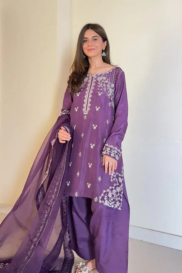 Maryum N Maria | Amani Formals | RAYA - MW40118 - Aqsa Fabrics