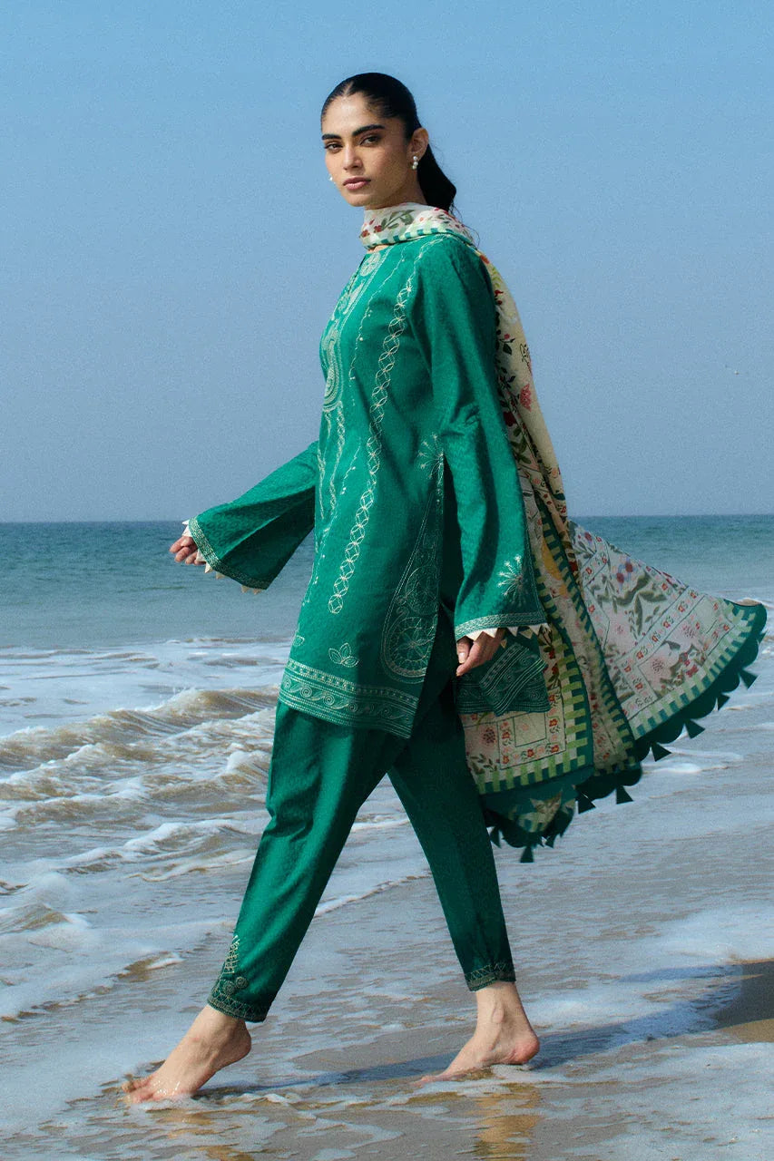 Sania Maskatiya | Luxury Lawn 25 | Tami (B) - Aqsa Fabrics