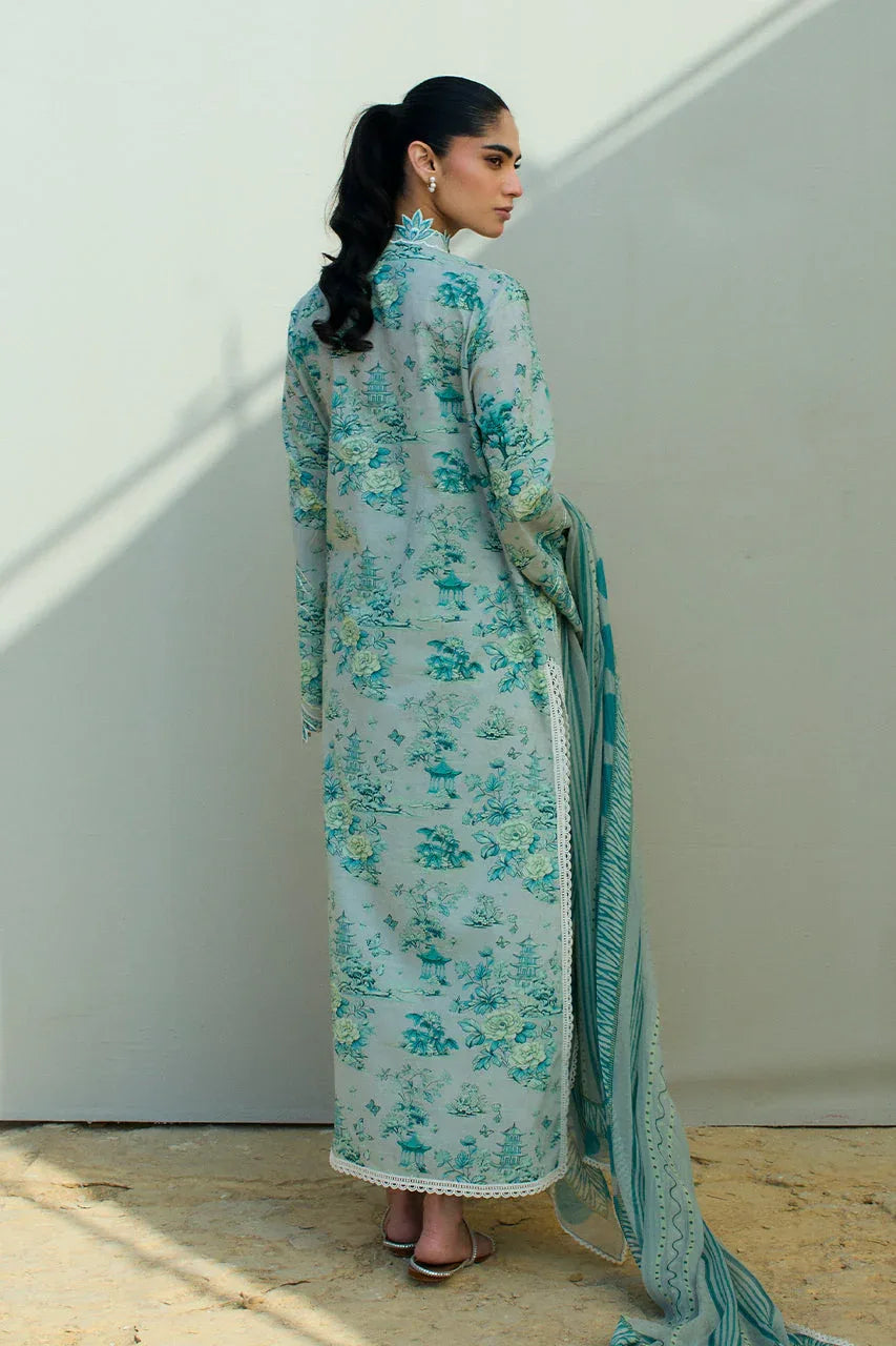 Sania Maskatiya | Luxury Lawn 25 | Myra (A) - Aqsa Fabrics