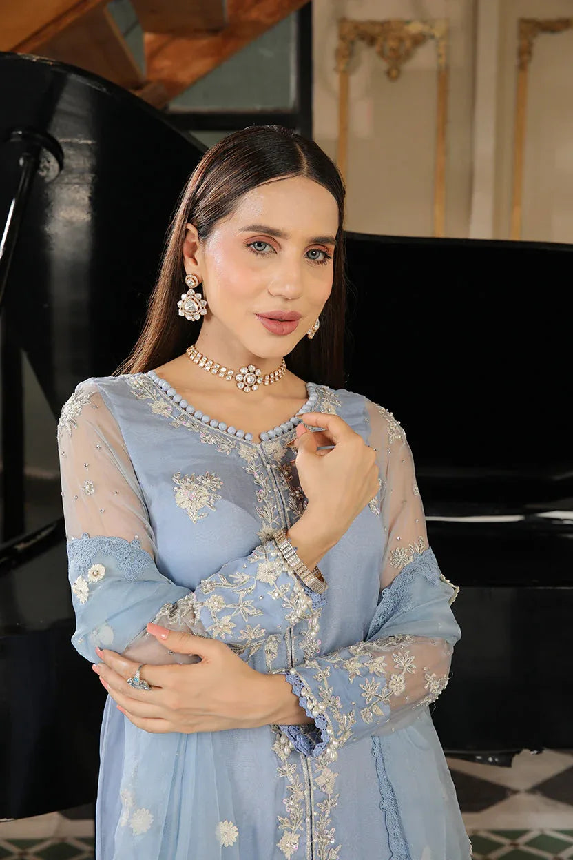 Muntaha | Baad e Saba | Kiara - Aqua - Aqsa Fabrics