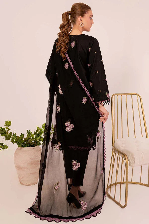 Farasha | Summer Weaves Embroidered Lawn | MYSTIQUE - Aqsa Fabrics