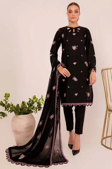 Farasha | Summer Weaves Embroidered Lawn | MYSTIQUE - Aqsa Fabrics