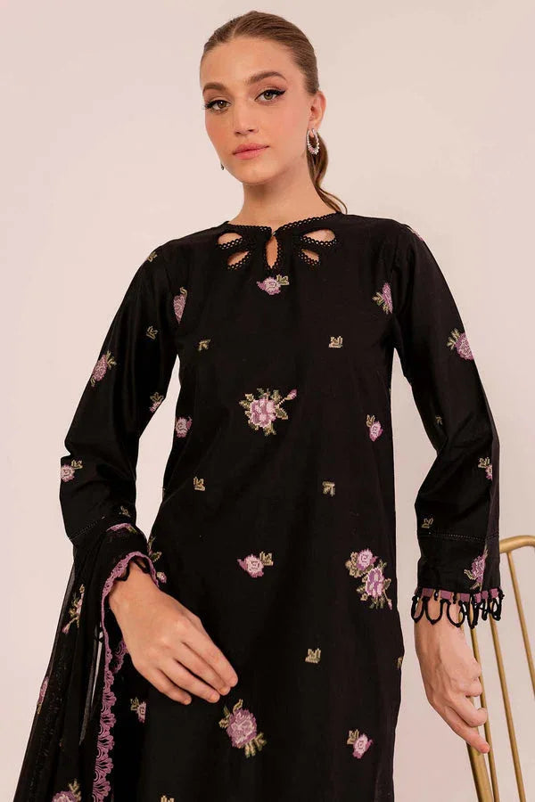 Farasha | Summer Weaves Embroidered Lawn | MYSTIQUE - Aqsa Fabrics