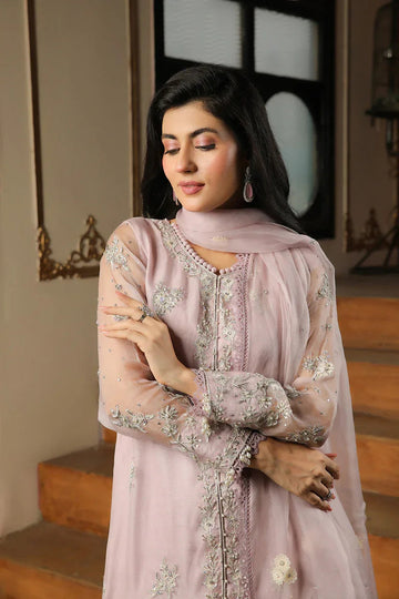 Muntaha | Baad e Saba | Kiara Pink - Aqsa Fabrics