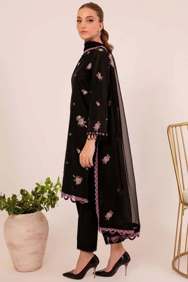 Farasha | Summer Weaves Embroidered Lawn | MYSTIQUE - Aqsa Fabrics