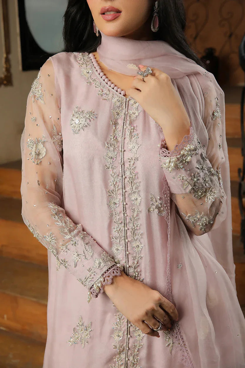 Muntaha | Baad e Saba | Kiara Pink - Aqsa Fabrics