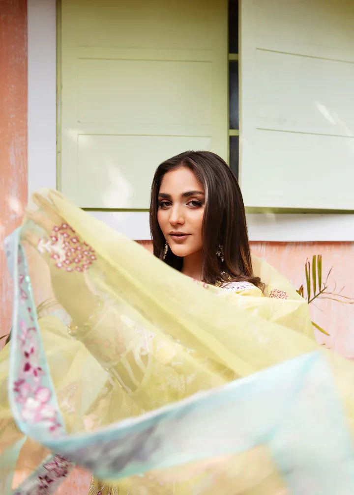 Maria Osama Khan | Rang e Noor Eid Edit | Kanwal - Aqsa Fabrics