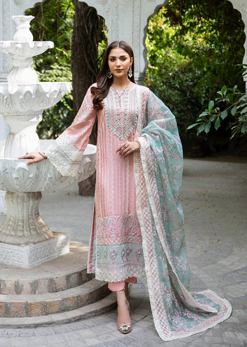 Maria Osama Khan | Rang e Noor Eid Edit | Champa - Aqsa Fabrics
