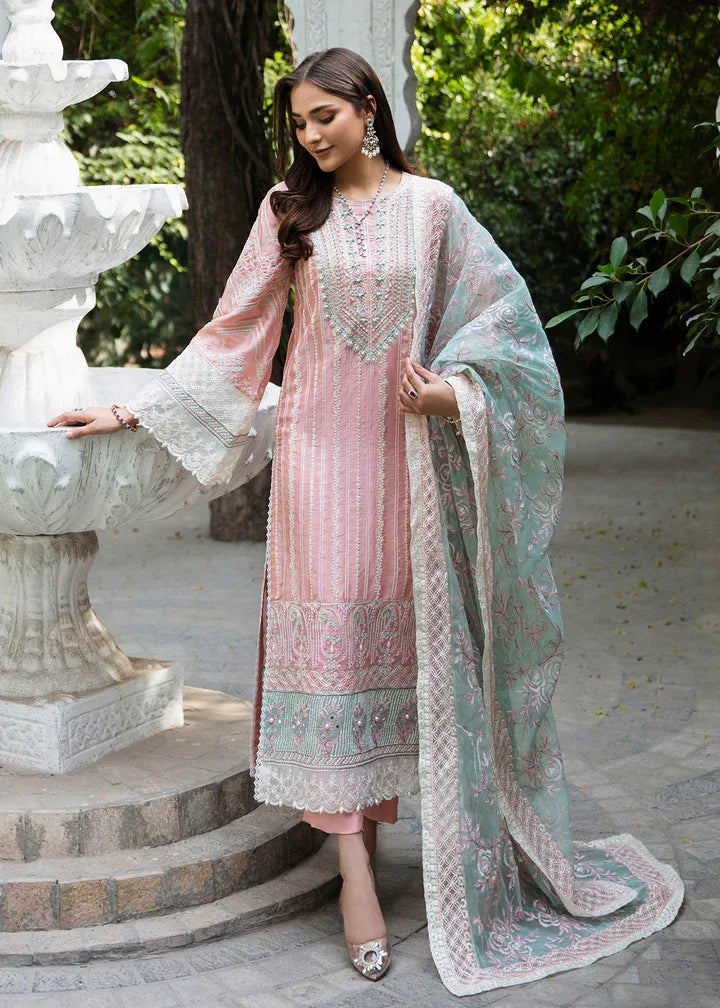 Maria Osama Khan | Rang e Noor Eid Edit | Champa - Aqsa Fabrics