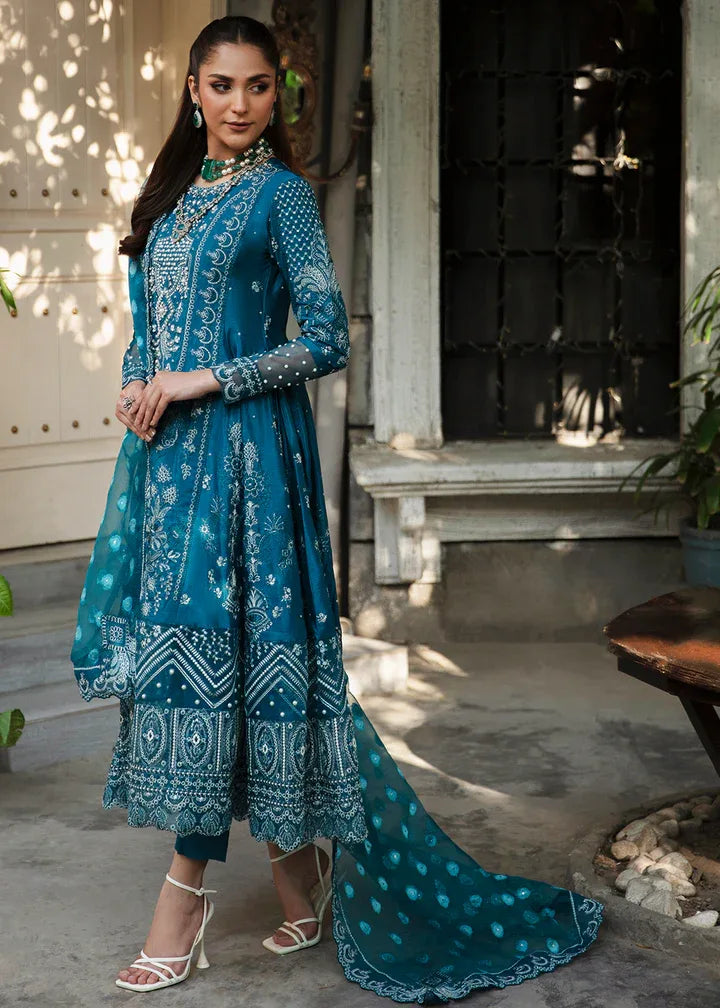 Maria Osama Khan | Rang e Noor Eid Edit | Neel Kamal - Aqsa Fabrics