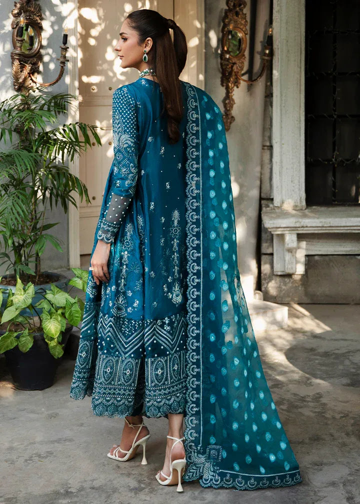 Maria Osama Khan | Rang e Noor Eid Edit | Neel Kamal - Aqsa Fabrics
