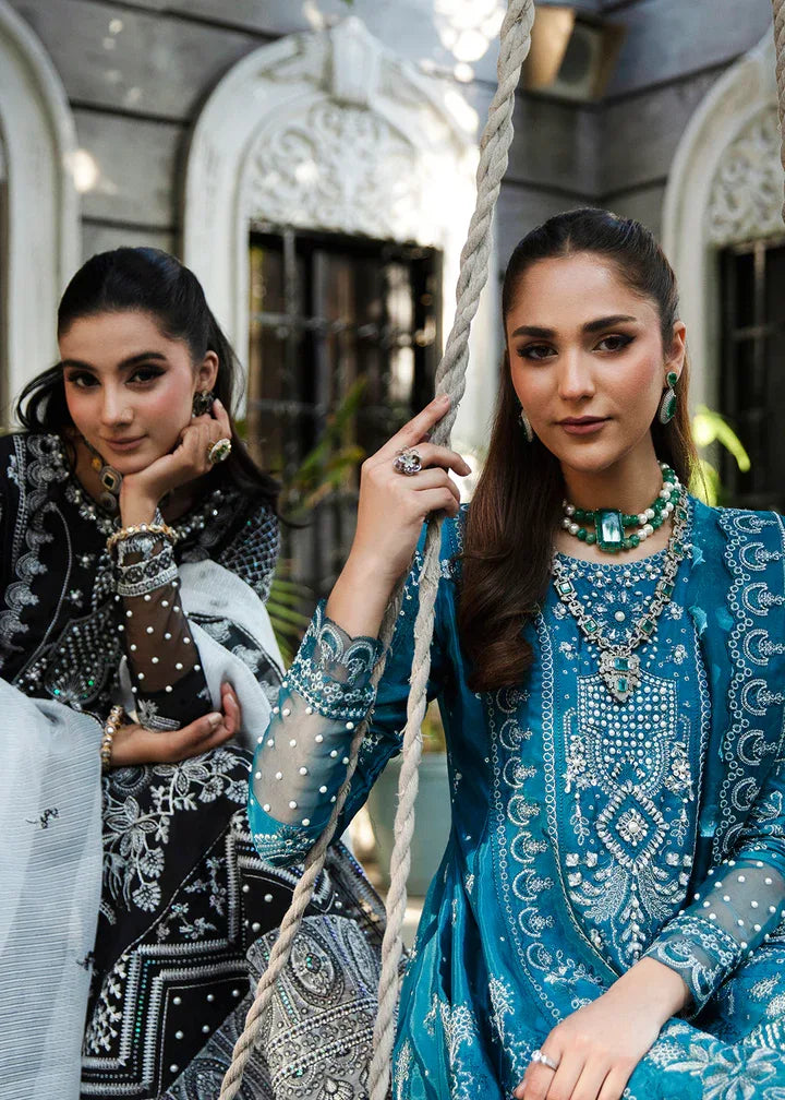 Maria Osama Khan | Rang e Noor Eid Edit | Neel Kamal - Aqsa Fabrics