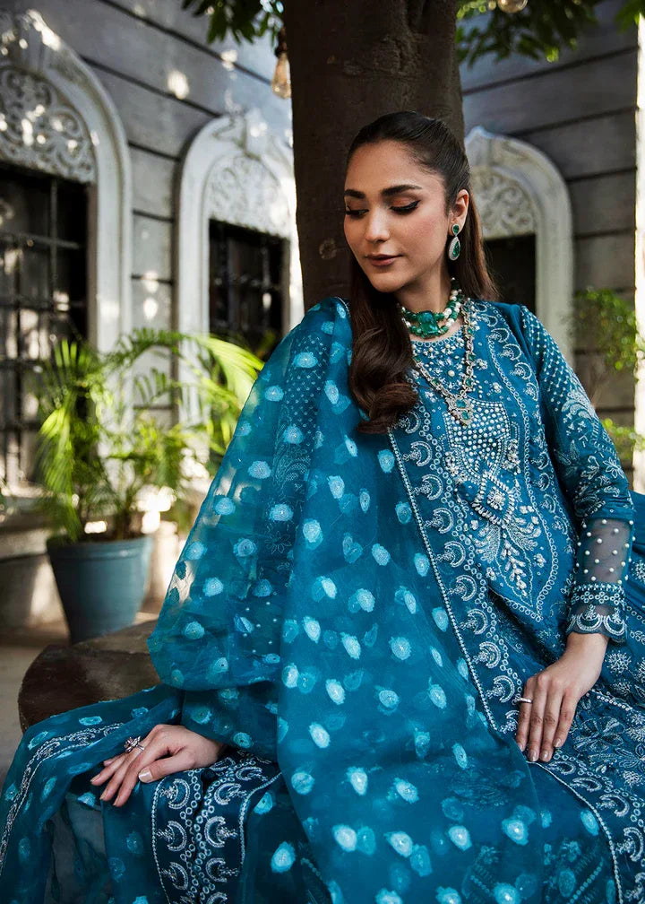 Maria Osama Khan | Rang e Noor Eid Edit | Neel Kamal - Aqsa Fabrics
