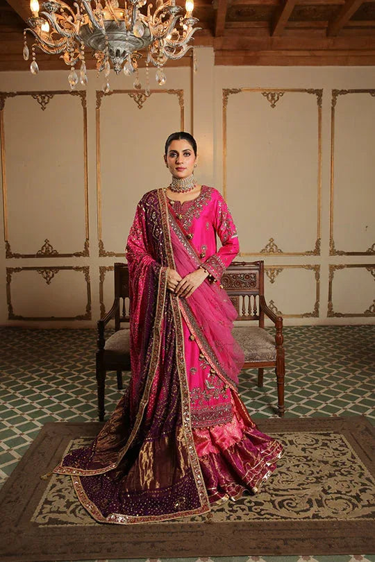 Muntaha | Baad e Saba | Zimal - Lehanga - Aqsa Fabrics