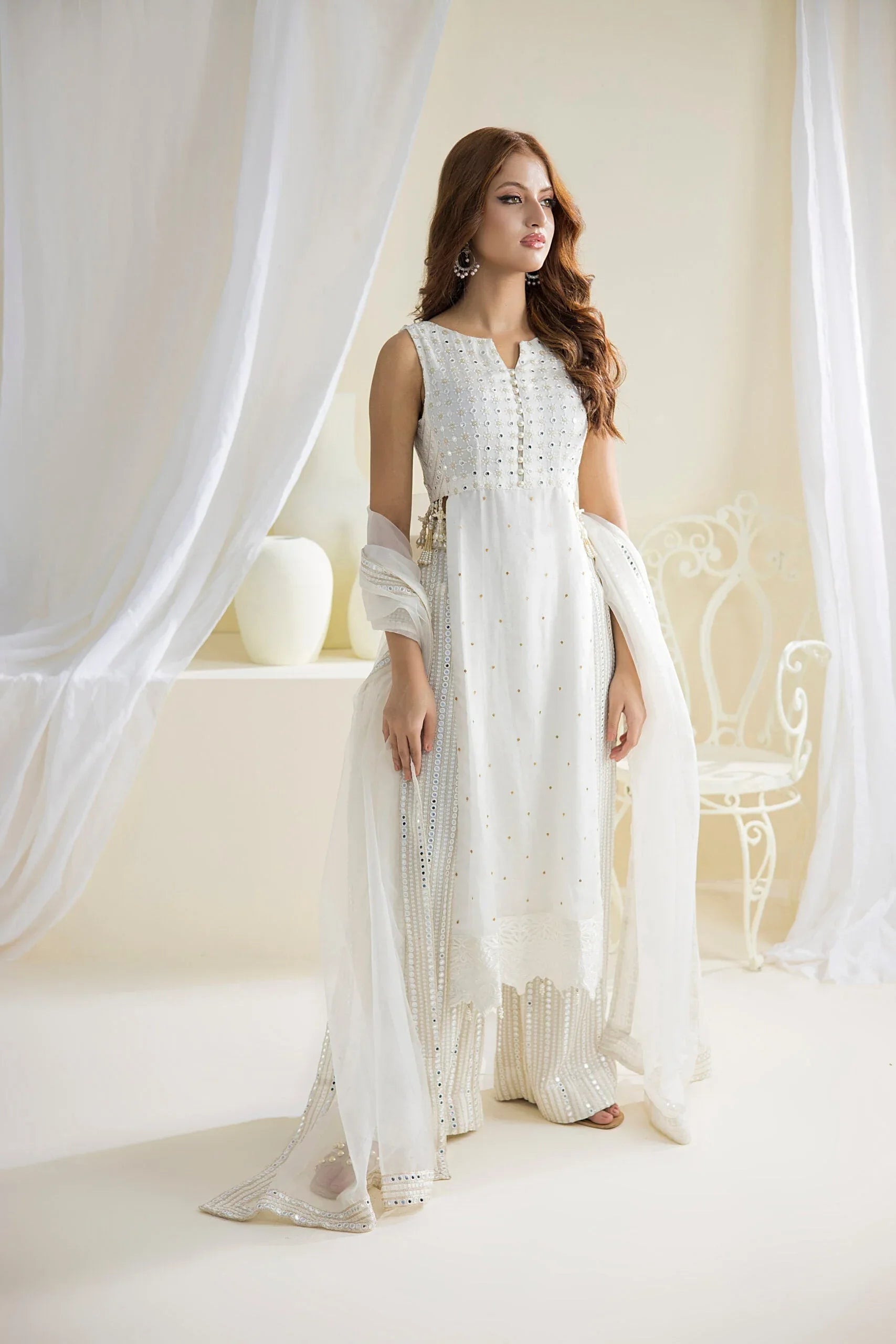 Farhat Jahan | Luxury Pret | Mila - Aqsa Fabrics
