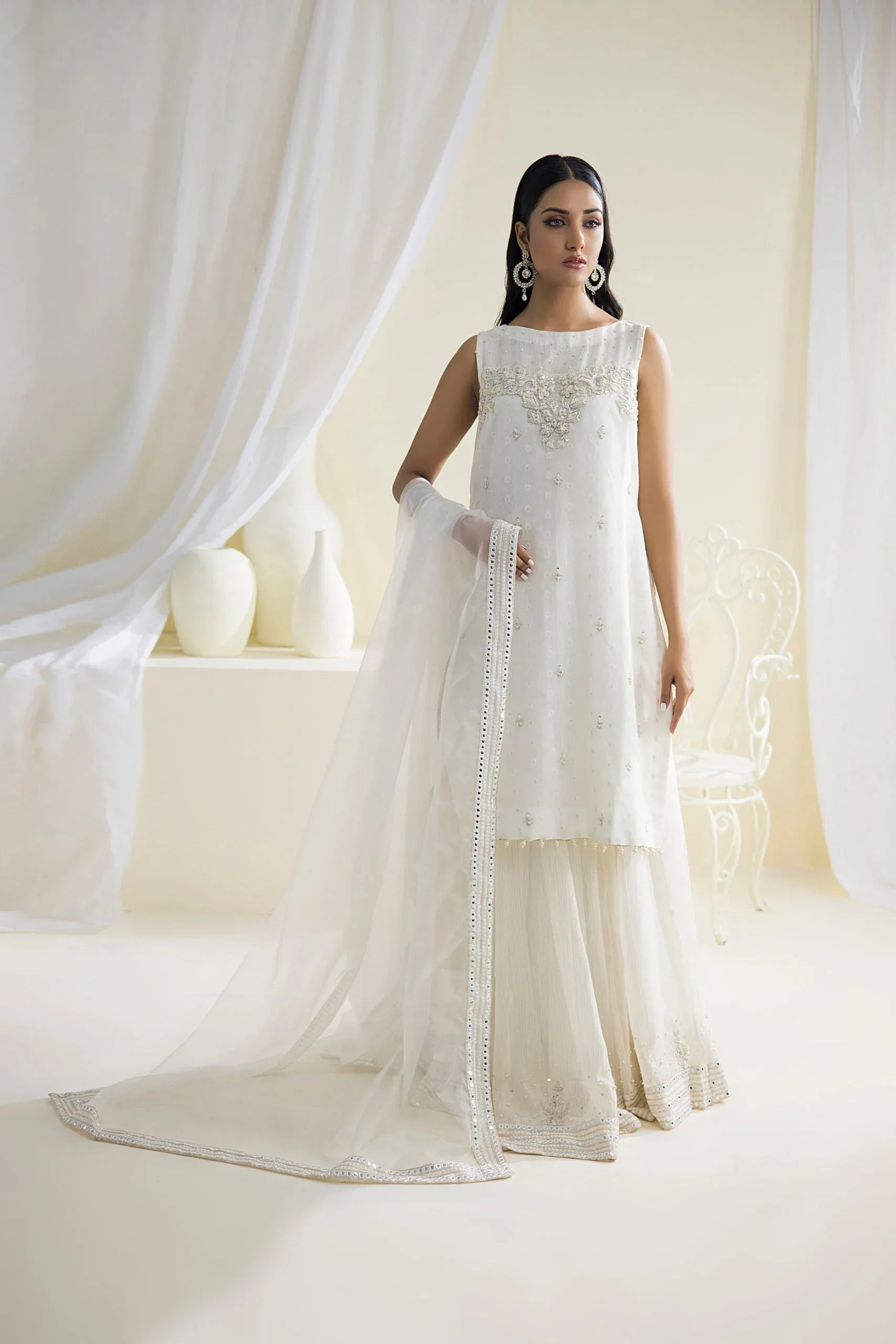 Farhat Jahan | Luxury Pret | Chloe - Aqsa Fabrics