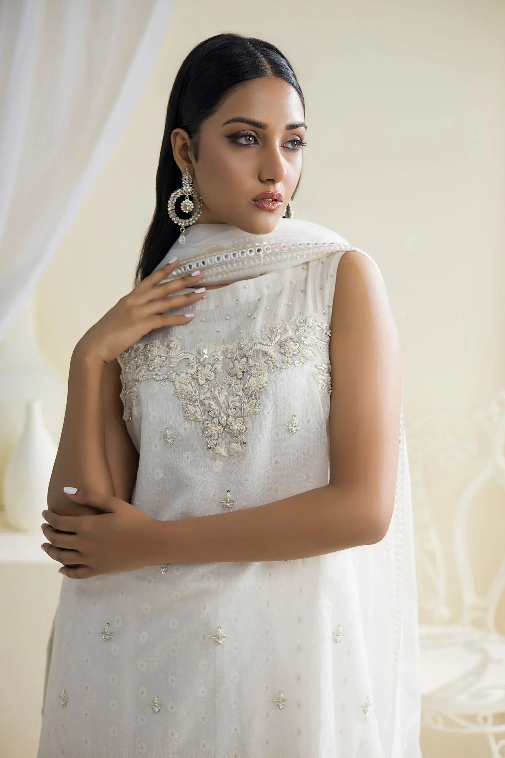 Farhat Jahan | Luxury Pret | Chloe - Aqsa Fabrics