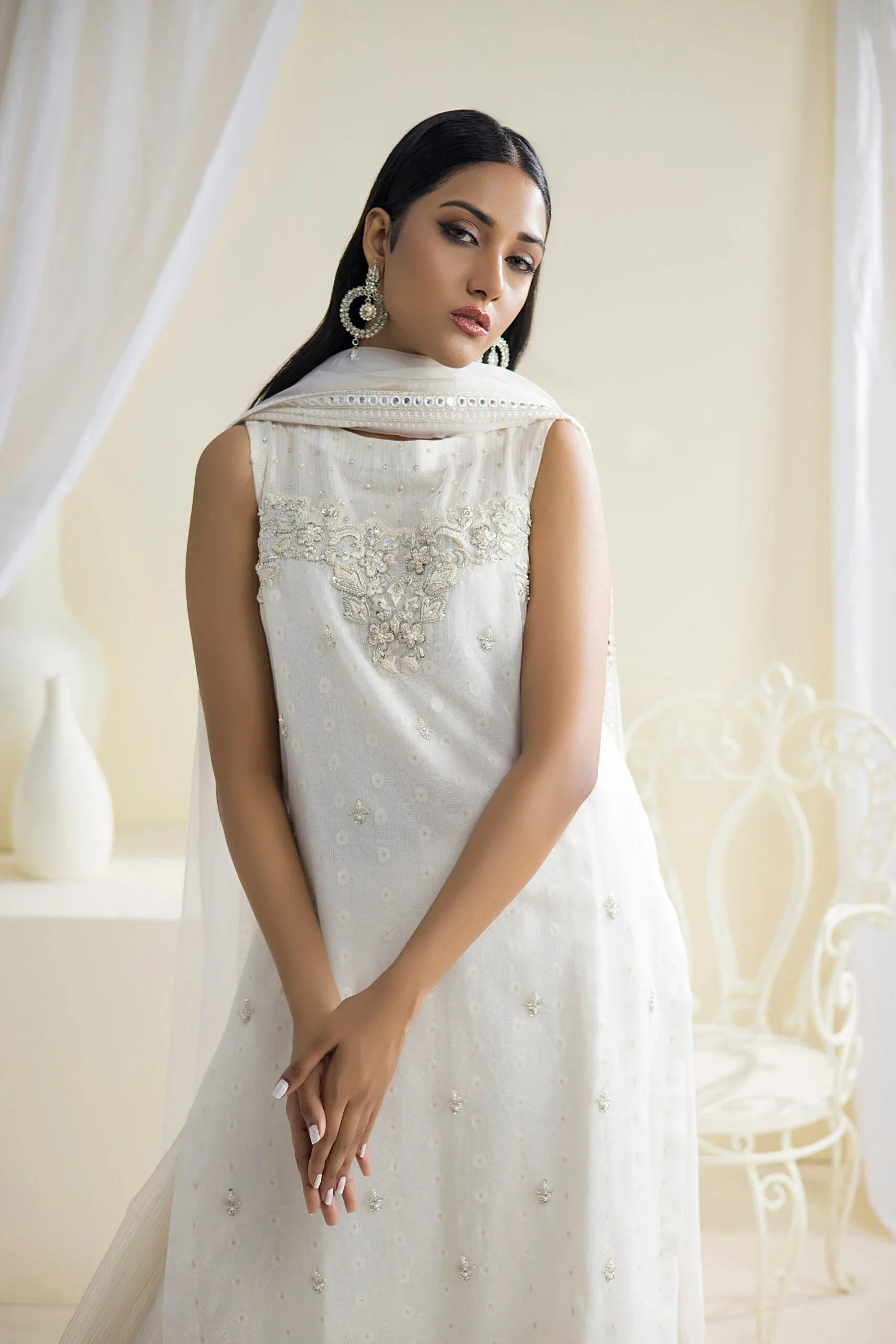 Farhat Jahan | Luxury Pret | Chloe - Aqsa Fabrics