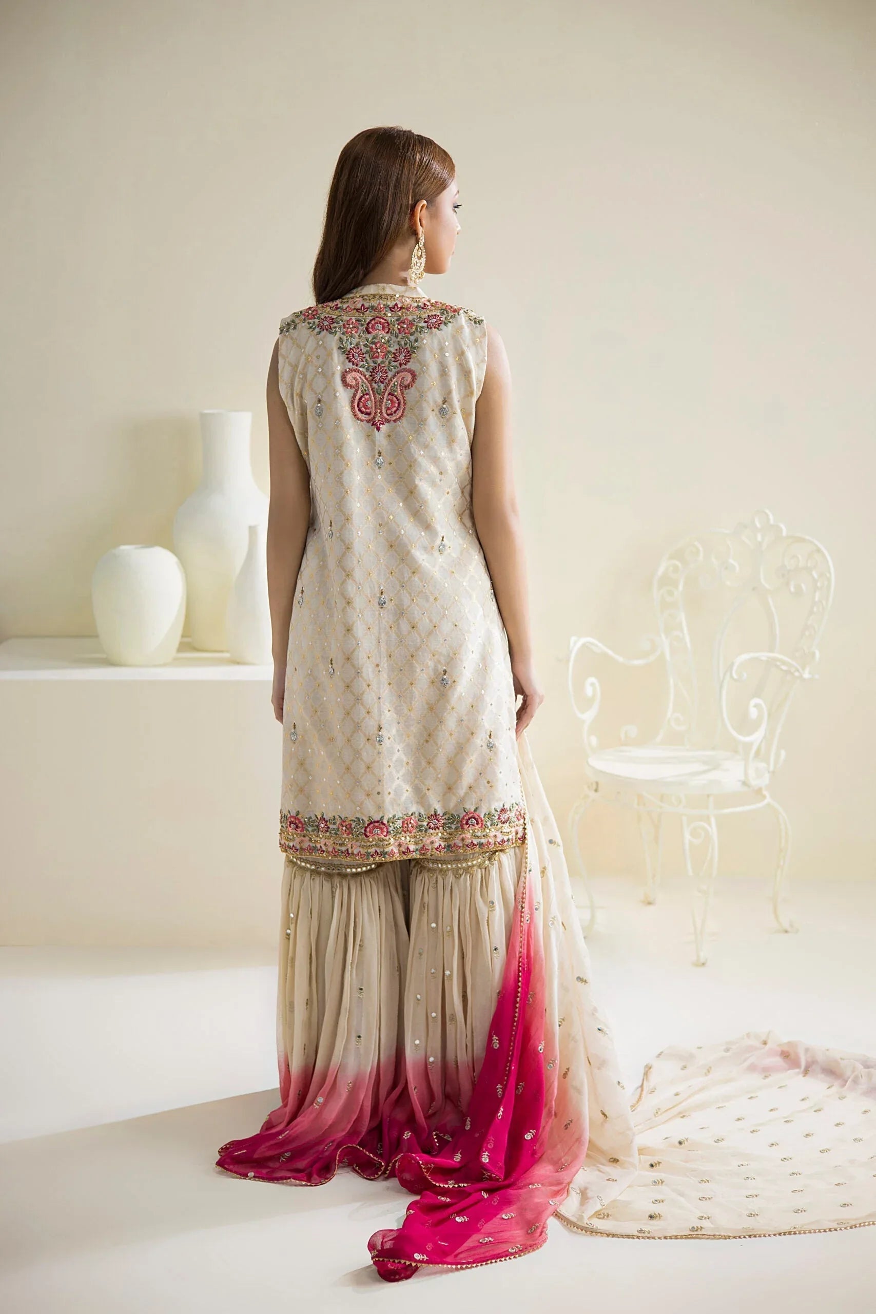 Farhat Jahan | Luxury Pret | Chaandni - Aqsa Fabrics