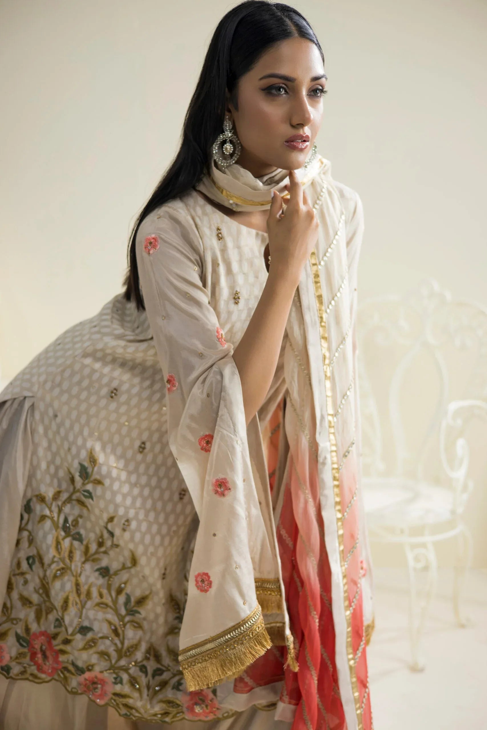 Farhat Jahan | Luxury Pret | Qainaat - Aqsa Fabrics