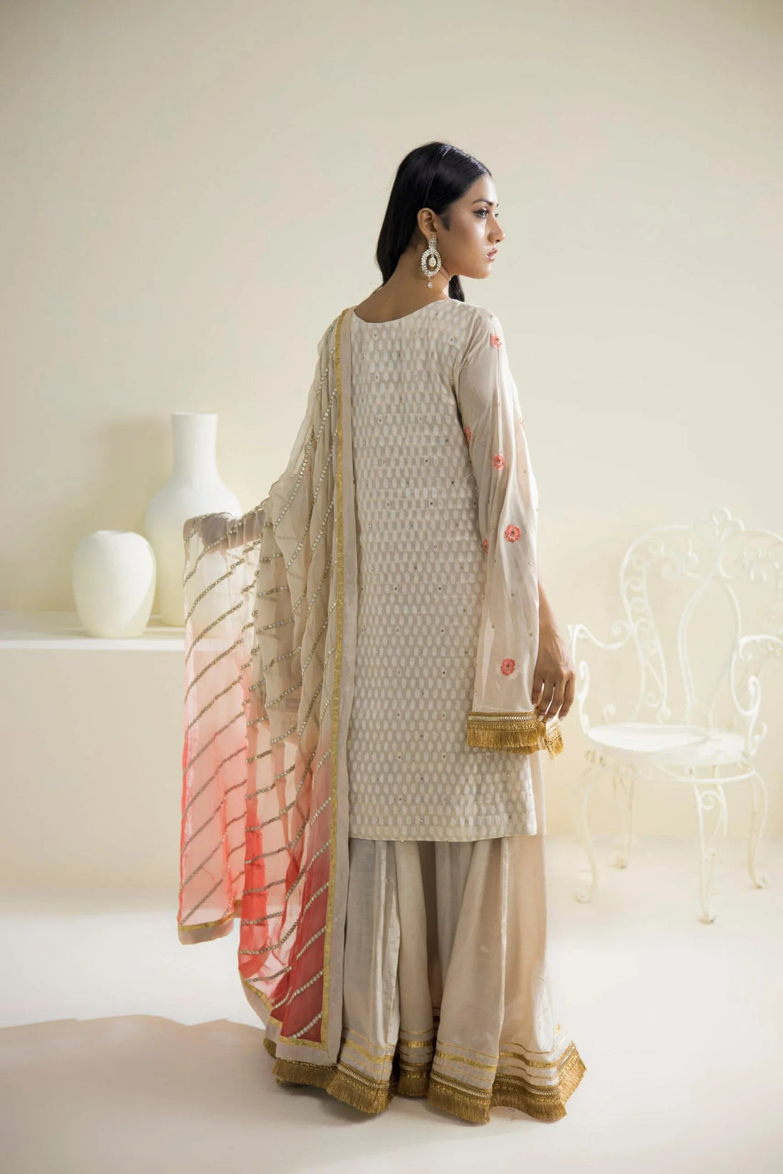 Farhat Jahan | Luxury Pret | Qainaat - Aqsa Fabrics