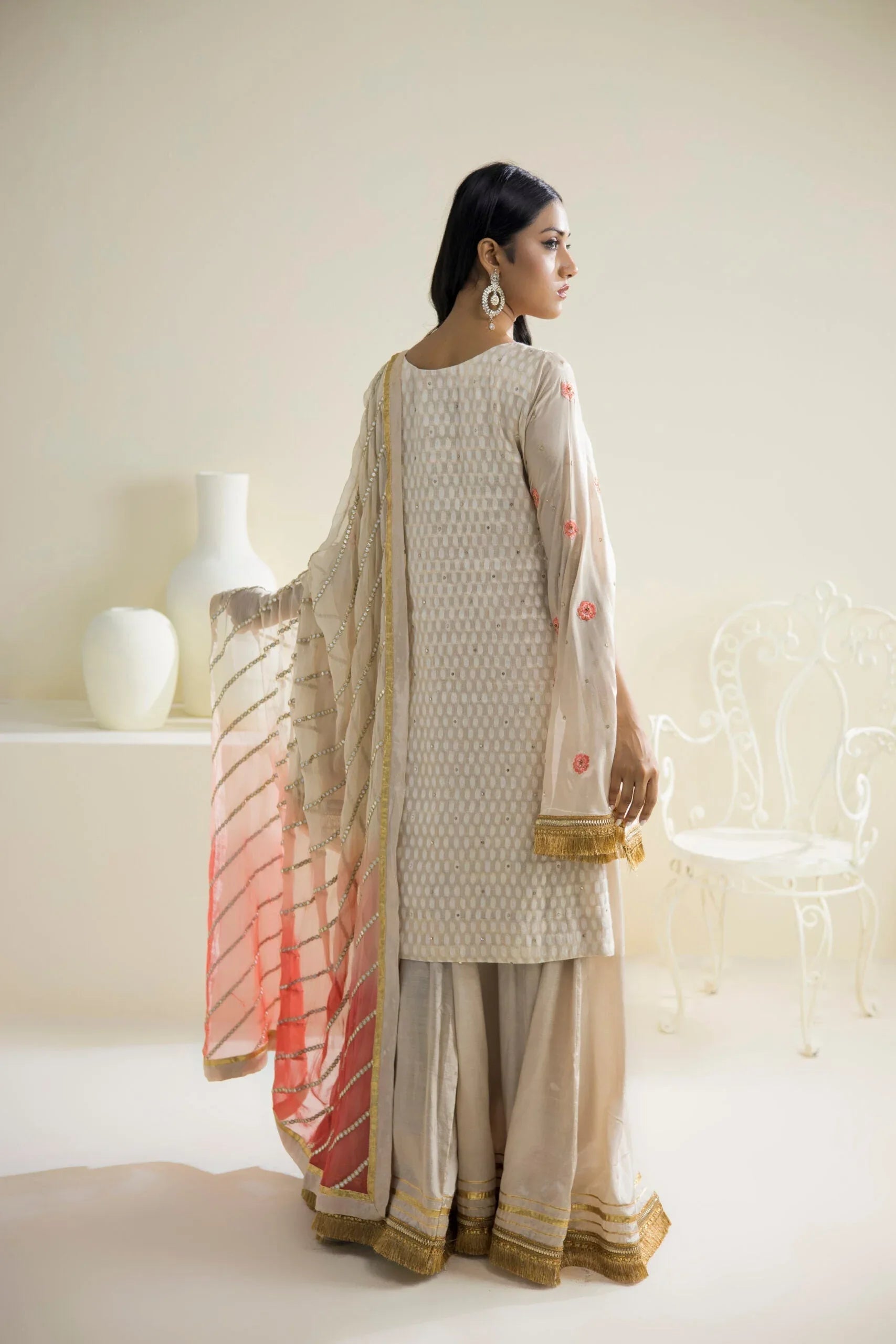 Farhat Jahan | Luxury Pret | Qainaat - Aqsa Fabrics