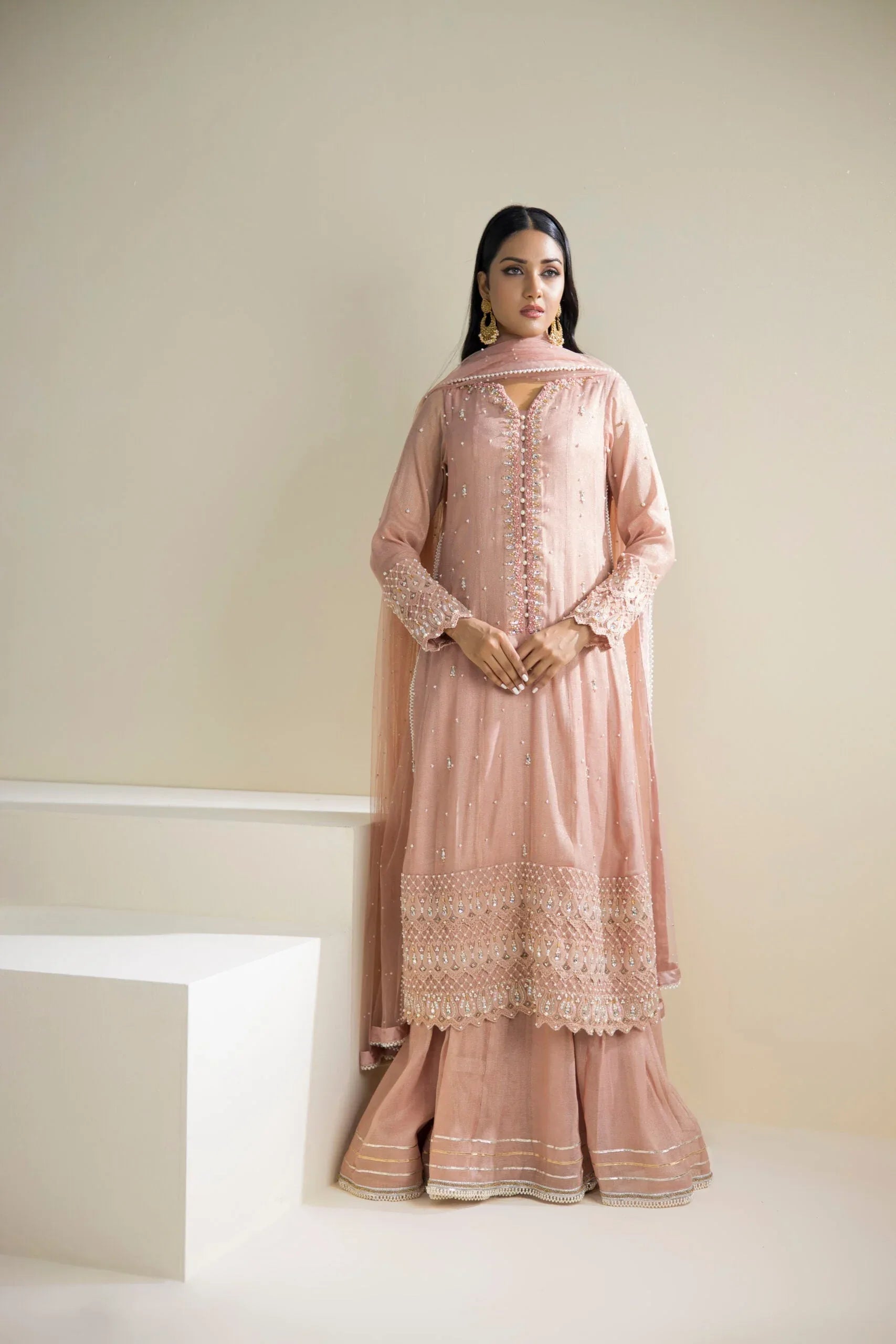 Farhat Jahan | Luxury Pret | Kiran - Aqsa Fabrics