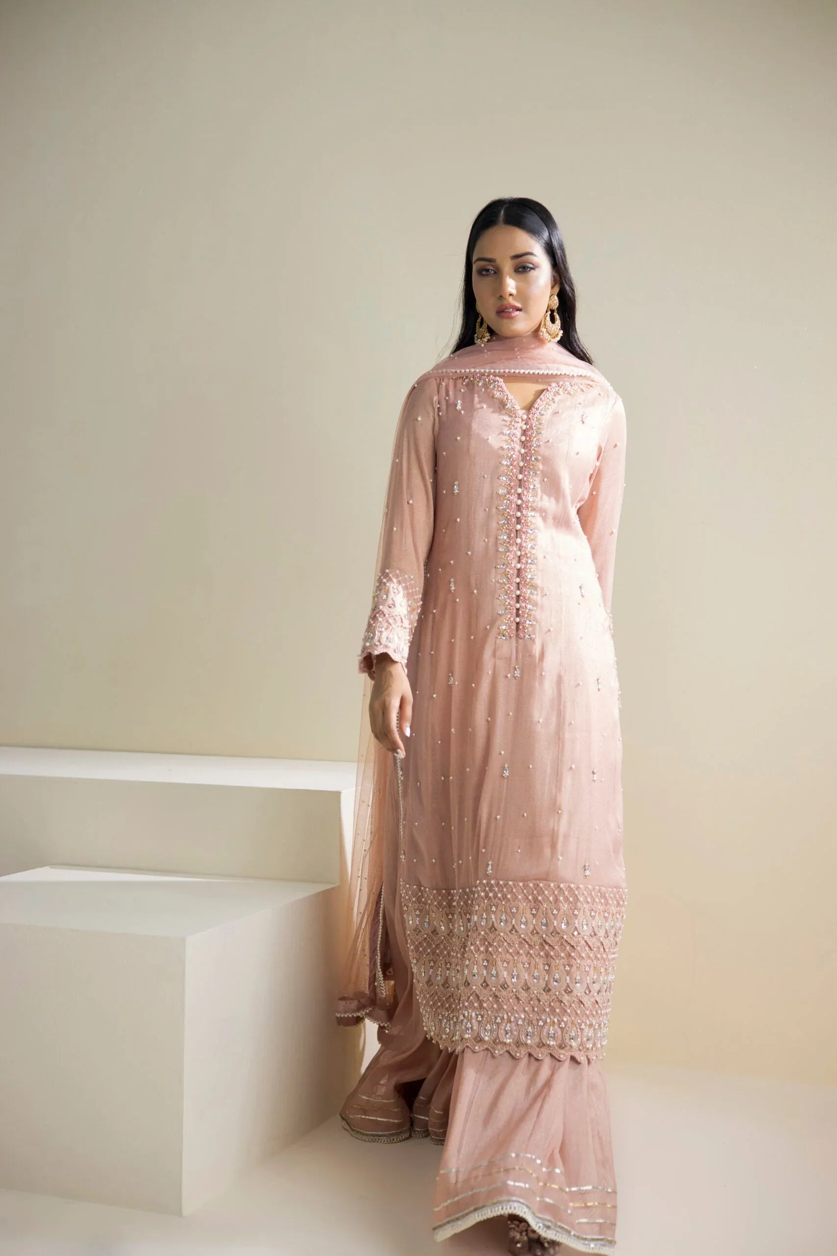 Farhat Jahan | Luxury Pret | Kiran - Aqsa Fabrics