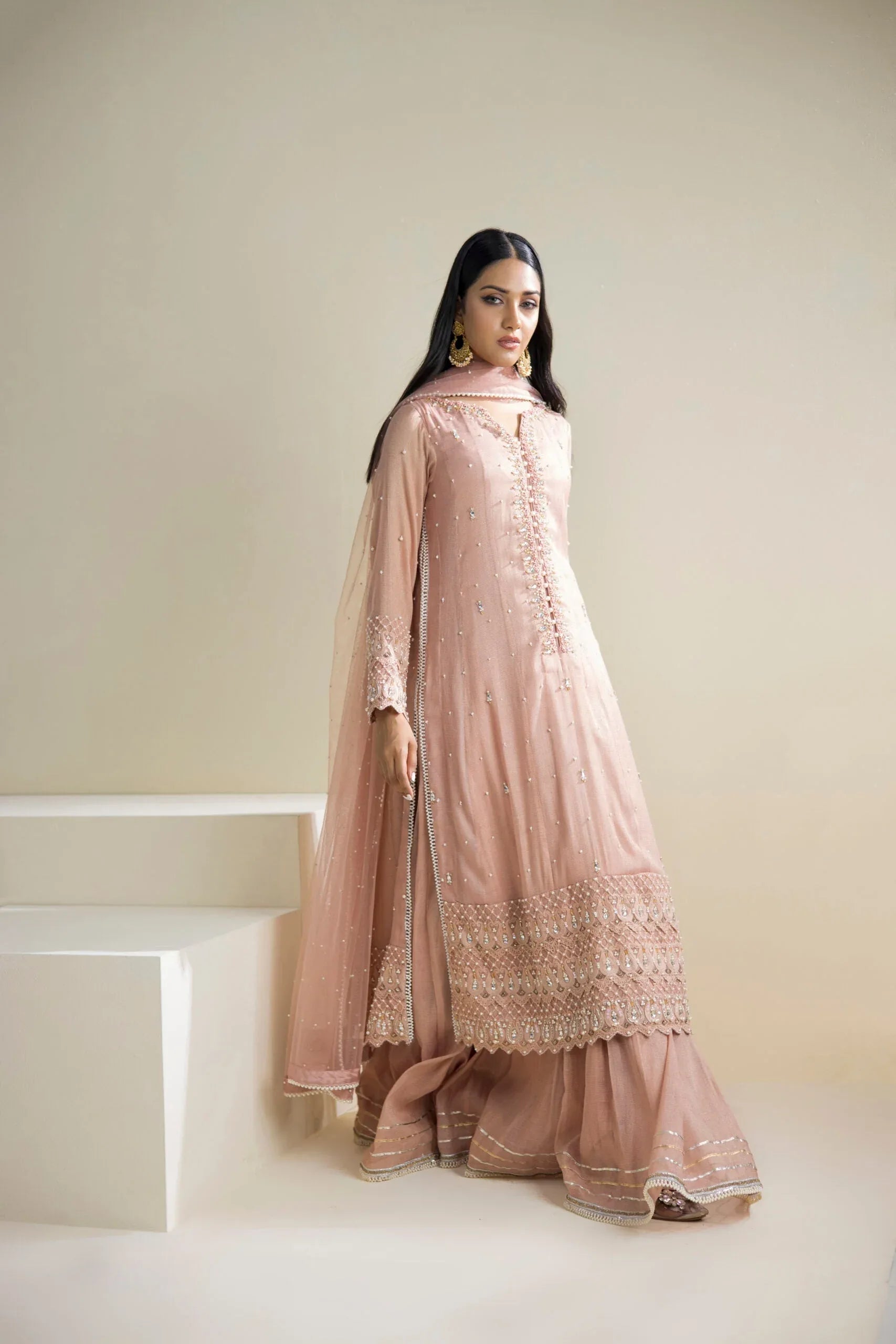 Farhat Jahan | Luxury Pret | Kiran - Aqsa Fabrics