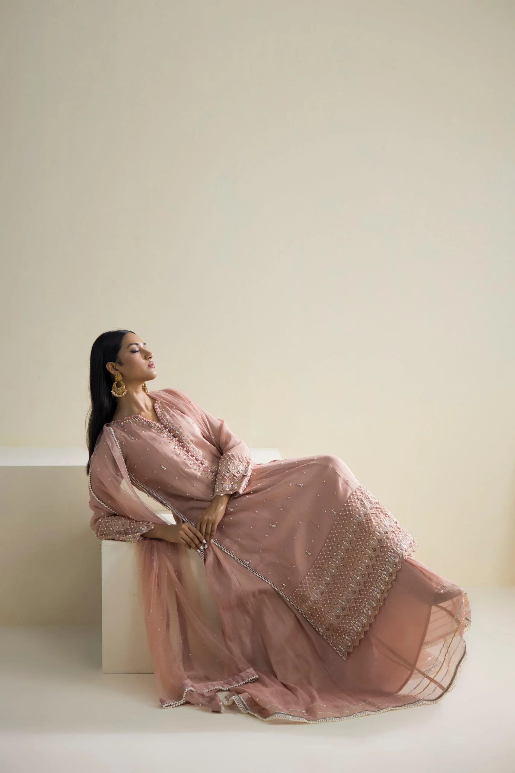 Farhat Jahan | Luxury Pret | Kiran - Aqsa Fabrics