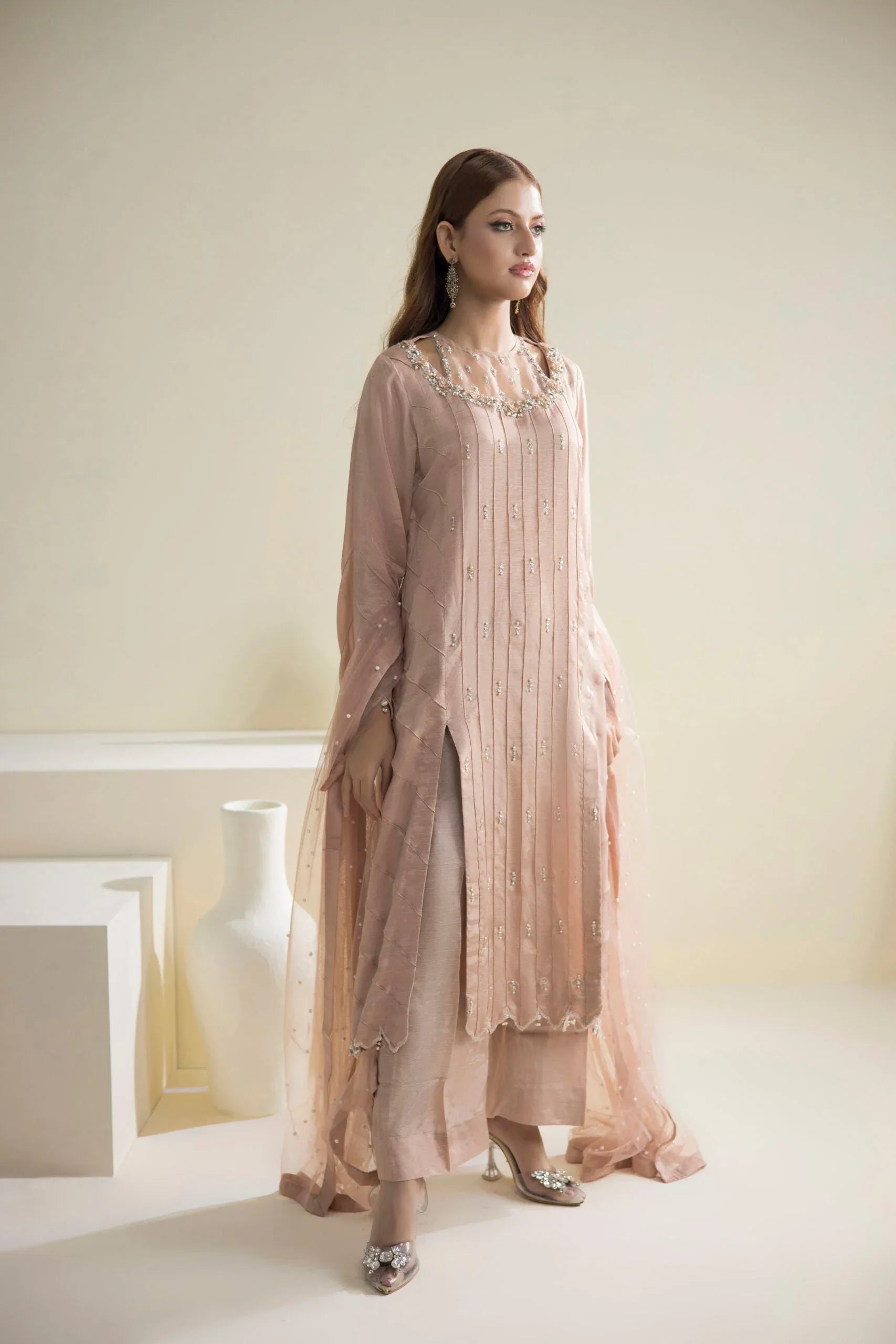 Farhat Jahan | Luxury Pret | Lily - Aqsa Fabrics